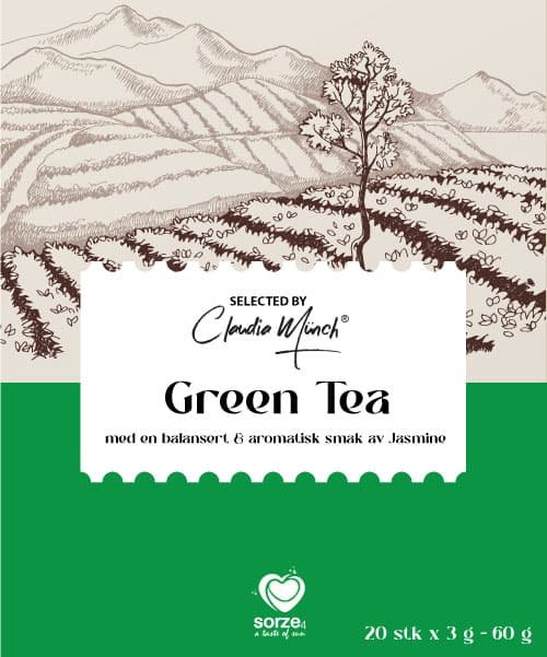 Grønn Te med en smak av Jasminblomst